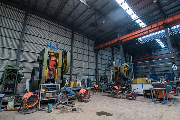 江门网架配件-锥头加工车间