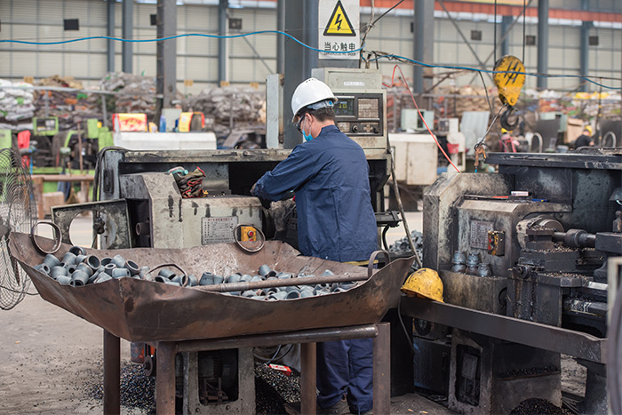 江门网架锥头车间